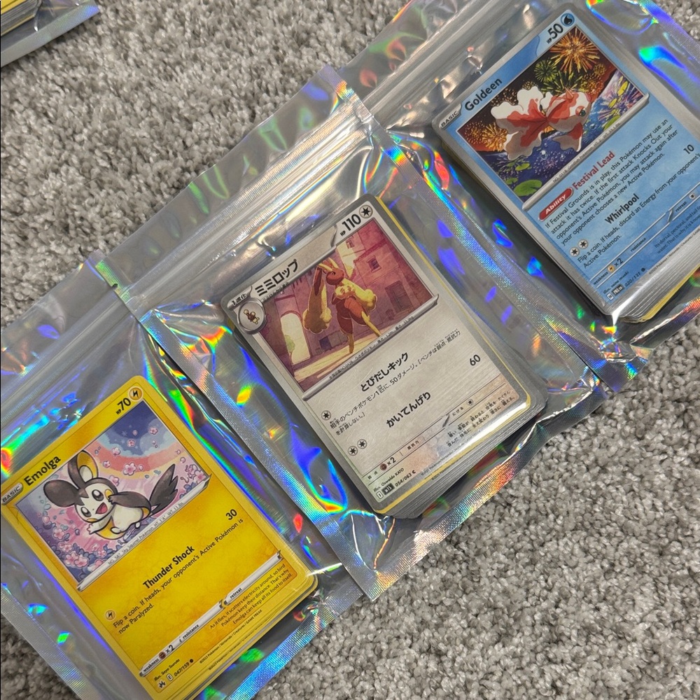 Pokémon bulk cards